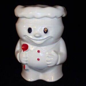 Cookie Jar McCoy Pottery Bobbie the Baker - Pillsbury Dough Boy Vtg Collectible